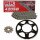 Kettensatz geeignet für Kreidler SM 50 Supermoto 15-17 Kette RK 420 SB 140  offen 11/62