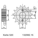Steel front sprocket with pitch 520 and 15 teeth Esjot 32082