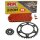 Chain and Sprocket Set Suzuki RM 250 84-86  Chain RK FR520H 116  open  RED  14/50