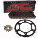 Chain and Sprocket Set compatible for Aprilia RS4 125 Replica 13-17 Chain JT 428 HDR 136 open 13/60