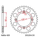 Kettensatz kompatibel mit Honda CRF 100 F 04-13  Kette JT 428 HDR 118  offen  14/50