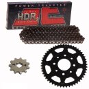 Chain and Sprocket Set compatible for Honda CB 125 Twin...