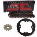 Chain and Sprocket Set compatible for Honda TRX 90 X 13-18 chain JT 428 HDR 100 open 13/50