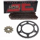 Chain and Sprocket Set compatible for Kawasaki KLX 125 B...