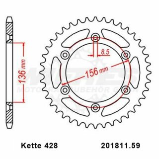 Chain And Sprocket Set Husqvarna Te 125 4 Takter 11 13 Rk 428 Kro Op