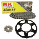 Chain and Sprocket Set compatible for Kawasaki Ninja 125...