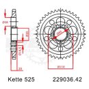 Kettensatz geeignet für KTM Super Duke 1290 15-20 Kette RK 525 ZXW 112 offen 17/38