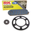 Chain and Sprocket Set SWM RS125R 17-19 Chain RK FB 428...