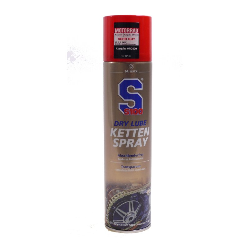 s100 dry lube chain spray