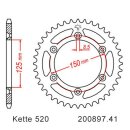 Chain and Sprocket Set compatible for KTM Duke 790 18-20 Chain DID 520 ZVM-X 118 open 16/41