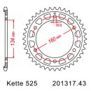 Kettensatz kompatibel mit Honda CBR1000RR RA Fireblade 17-19 Kette DID 525 ZVM-X 116 offen 16/43