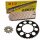 Chain and Sprocket Set compatible for Yamaha YZF R125 19-21 chain DID 428 VX G&B Gold 130 open 14/52