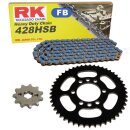 Chain and Sprocket Set Yamaha DT 125 LC 82-84 chain RK FB...