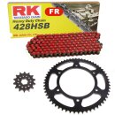 Chain and Sprocket Set Yamaha DT 125 91-06  chain RK FR...