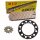 Chain and Sprocket Set compatible for Suzuki DR 125 SM 08-13 chain DID 428 VX G&B Gold 130 open 16/50