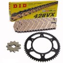 Chain and Sprocket Set Yamaha DT 125 91-06  chain DID 428...