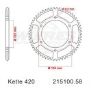 Chain and Sprocket Set compatible for SWM RS125R 17-19 Chain DID 428 VX G&B Gold 138 open 14/58