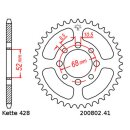 Kettensatz geeignet für Suzuki TS 80 ER 81-83  Kette DID 428 VX G&B Gold 112  offen  14/41