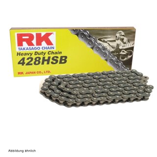 Kettensatz geeignet fr Aprilia Tuono 125 17-21 Kette RK 428 HSB 136 offen 13/60