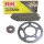 Kettensatz geeignet für SWM SM 125 R 21-24 Kette RK 428 HSB 136 offen 14/54