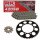 Chain and Sprocket Set compatible for Aprilia RX 50 06-13  chain RK 420 SB 132  open  11/53