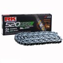 Kettensatz geeignet für Aprilia RS 125 Tuono 03-07  Kette RK 520 XSO 104  offen  14/40
