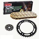 Chain and Sprocket Set BMW F 800 GS 09-17  chain RK 525...