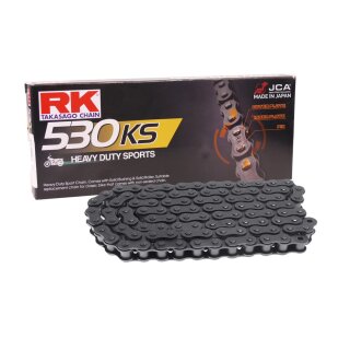 Kettensatz geeignet fr Honda CB 400 F2 74-77  Kette RK 530 KS 96  offen  17/38