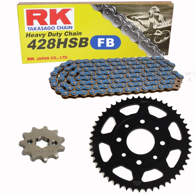 2011 Stahl 428 Teilung AFAM Kettenrad Stahl Teilung 428 Z/ähne 42 f/ür Honda CBF 125 M Bj