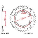 Kettensatz geeignet für Honda XR 125 L 03-07  Kette RK 428 KRO 132  offen  17/54