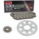 Chain and Sprocket Set Honda CB 250 T Twin 77-78  chain...