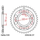 Kettensatz geeignet für Honda CB 400 T 77-78  Kette RK 530 KS 100  offen  16/37