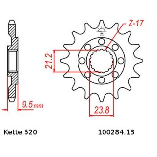 Kettensatz geeignet fr Honda CRF 450 R 02-03  Kette RK GB 520 EXW 114  offen  GOLD  13/50