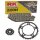 Kettensatz geeignet für Honda NSR 125 R 90-95  Kette RK 520 H 108  offen  13/36