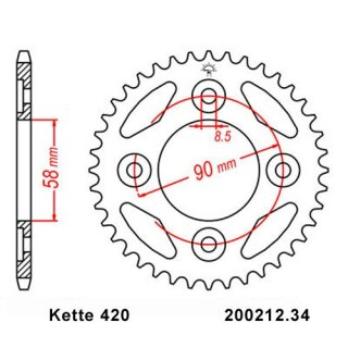 DID Chain 420 D 106 with Clip Lock