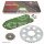 Chain and Sprocket Set compatible for  Kawasaki ZX-6RR Ninja 05-06, Chain RK MM 520 GXW 110, GREEN, open, 15/43