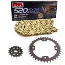 Chain and Sprocket Set Kawasaki KFX 450 08-14  chain RK...