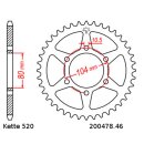 Kettensatz geeignet für Kawasaki ER-6 N 06-16  Kette RK MM 520 GXW 114  GRÜN  offen  15/46