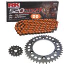 Chain and Sprocket Set  KTM EXC 125 Racing 2000  Chain RK...
